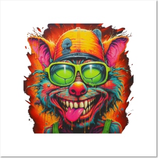 Rat Fink colorful art Posters and Art